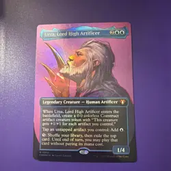 Urza, Lord High Artificer (Textured Foil) Commander Masters Foil - Image 1