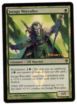 Magic The Gathering Juraga Warcaller Foil Worldwake Promo MP 2010-qx2d - Image 1