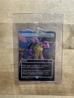 THANOS Magic the Gathering PSA Mag Promo Swords to Plowshares Marvel - Image 1