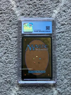 Boomerang Legends Italian Vintage Magic The Gathering CGC Mint 8.5 Slab Legends - Image 2