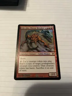 MTG Kiki-Jiki, Mirror Breaker Foil Champions of Kamigawa Lightly Played - Image 1
