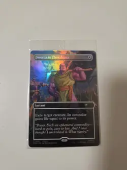 THANOS MTG PSA Exclusive Holofoil Promo P 0001 Swords to Plowshares Sealed - Image 3