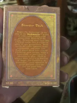 1994 magic the gathering revised DECKMASTER Starter Deck in Mint Condition - Image 3