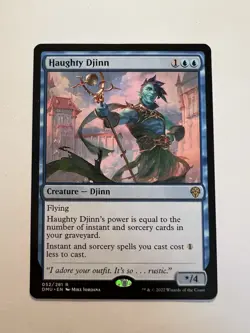 Haughty Djinn - MTG Dominaria United - NM - Image 1