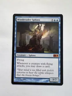 Windreader Sphinx - MTG Core Set 2014 - NM - Image 1