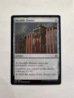 Heraldic Banner - MTG Throne of Eldraine - NM - Image 1