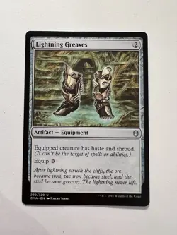 Lightning Greaves - MTG Commander Anthology - NM - Image 1