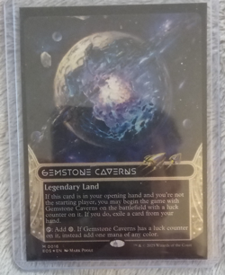 Gemstone Caverns (0106) (Borderless) (Galaxy Foil) Edge of Eternities:... - Image 1