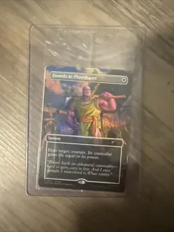 Swords to Plowshares New Promo Pack Sealed Marvel Thanos MTG Magic the Gathering - Image 1