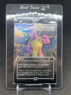2026 Magic The Gathering Thanos Swords To Plowshares PSA Magazine Promo Marvel - Image 1