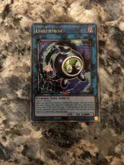 Linkuriboh Quarter Century Secret Rare Stampede Yu-Gi-Oh Card NM/M Condition - Image 1