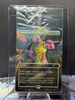 2026 Magic The Gathering Thanos Swords To Plowshares PSA Magazine Promo Marvel - Image 1