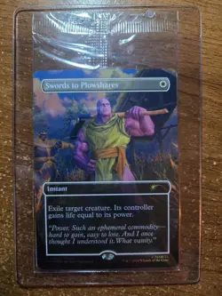 Sealed MTG Thanos Swords To Plowshares PSA Magazine Promo May 2026 P 0001 - Image 1