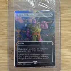 Sealed MTG Thanos Swords To Plowshares PSA Magazine Promo May 2026 P 0001 - Image 2