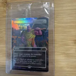 Sealed MTG Thanos Swords To Plowshares PSA Magazine Promo May 2026 P 0001 - Image 4
