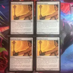 Isochron Scepter Play Set 4x Mirrodin Regular Mtg Nm/Lp - Image 1