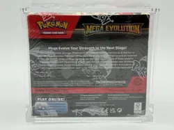 Pokemon TCG Mega Evolution Base Set Enhanced Booster Box Sealed W/ Acrylic Case - Image 2