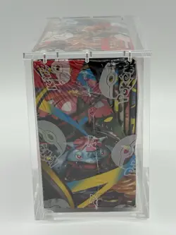 Pokemon TCG Mega Evolution Base Set Enhanced Booster Box Sealed W/ Acrylic Case - Image 4