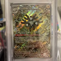 Pokemon 2024 Magneton 159 Promo Surging Sparks ETB GEM MINT PSA 10 - Image 2
