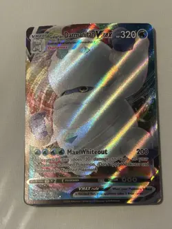 Pokemon TCG Galarian Darmanitan VMAX 037/185 Vivid Voltage - Image 1