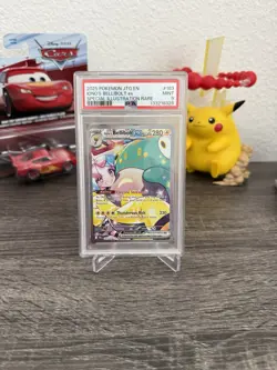 2025 Pokemon Iono's Bellibolt Ex #183 Special Illustration Rare Holo PSA 9 - Image 1