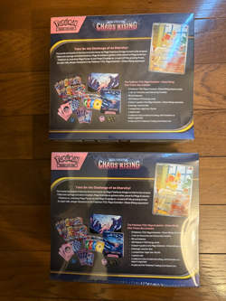 POKEMON CHAOS RISING ETB (LOT OF TWO ETB’S) - Image 2