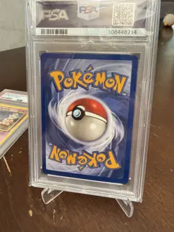 1999 POKEMON JUNGLE #3 FLAREON-HOLO PSA 7 - Image 2