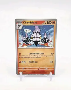 Chandelure Uncommon Pokemon TCG Obsidian Flames 38/197 - Image 1