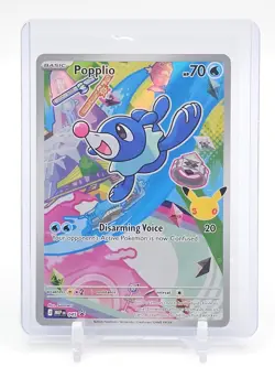 POPPLIO 2026 POKEMON MEGA EVOLUTION BLACK STAR PROMO #045 Q5537 - Image 1