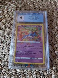 ZACIAN CGC 9 2020 POKEMON VIVID VOLTAGE AMAZING RARE - Image 1