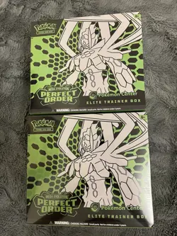 2x Perfect Order Pokemon Center ETB's - Brand New & Sealed - Pokemon TCG English - Image 1