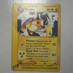 Pokemon TCG RAICHU Expedition Regular Rare 2002 NEAR MINT Pokemon Card - Image 1