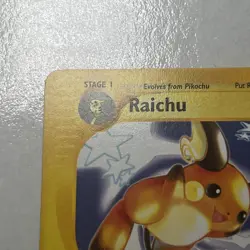 Pokemon TCG RAICHU Expedition Regular Rare 2002 NEAR MINT Pokemon Card - Image 2