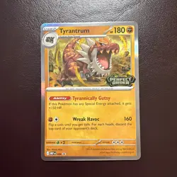 Tyrantrum 066 Stamped Promo Perfect Order - Pokemon TCG Card - NM - Image 1