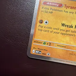 Tyrantrum 066 Stamped Promo Perfect Order - Pokemon TCG Card - NM - Image 5