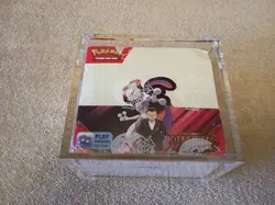 Nice Factory Sealed Pokemon Destined Rivals Booster Box With Acrylic Case - Image 1