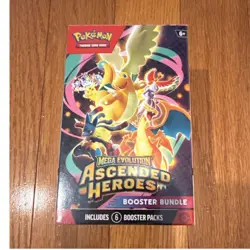 Pokemon TCG Mega Evolution—Ascended Heroes Booster Bundle, 6 Booster Packs - Image 1