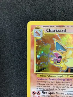 Charizard 4/102 Base Set Holo Rare 120 HP Pokemon 1999 - Image 5