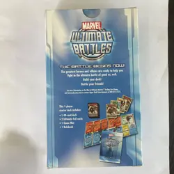 Marvel Ultimate Battles - TCG Trading Card Game Box with 6 Foil Cards Free Ship - Image 3