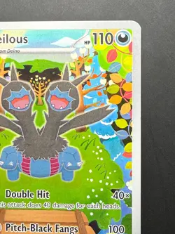 2025 POKEMON WHT EN-WHITE FLARE ILLUSTRATION RARE #147 ZWEILOUS - Image 2