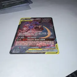 Pokemon Naganadel & Guzzlord GX Ultra Rare 224/236 Sm-Cosmic Eclipse Holo - Image 2
