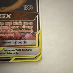 Pokemon Naganadel & Guzzlord GX Ultra Rare 224/236 Sm-Cosmic Eclipse Holo - Image 4
