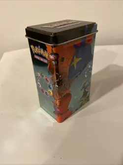 EMPTY Vintage 2004 Pokemon TCG Team Magma Vs Team Aqua EX Deck Collectors Tin - Image 1