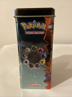 EMPTY Vintage 2004 Pokemon TCG Team Magma Vs Team Aqua EX Deck Collectors Tin - Image 3