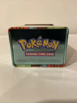 EMPTY Vintage 2004 Pokemon TCG Team Magma Vs Team Aqua EX Deck Collectors Tin - Image 5
