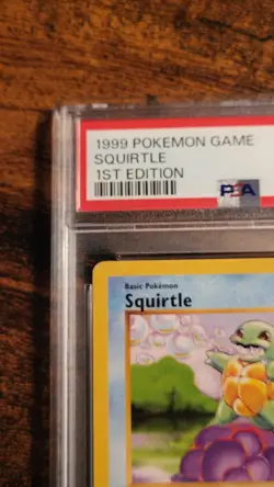 Squirtle 1st Edition PSA 3 Pokemon Base Set Shadowless 1st Ed 63/102 - Image 2
