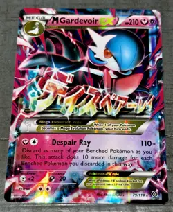 Pokemon TCG M Gardevoir EX 79/114 XY Steam Siege Ultra Rare Full Art Holo VLP - Image 1