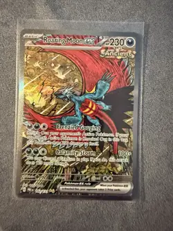 Pokemon Roaring Moon ex 162/131 SV Prismatic Evolutions SIR Holo 230 HP EN - Image 1