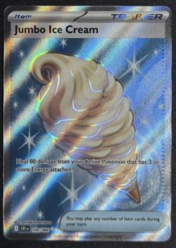 Jumbo Ice Cream 109/086 Poekmon Chaos Rising NM - Image 1