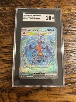 Pokemon TCG Garchomp EX #245/182 Sv04: Paradox Rift SGC 10 - Image 1